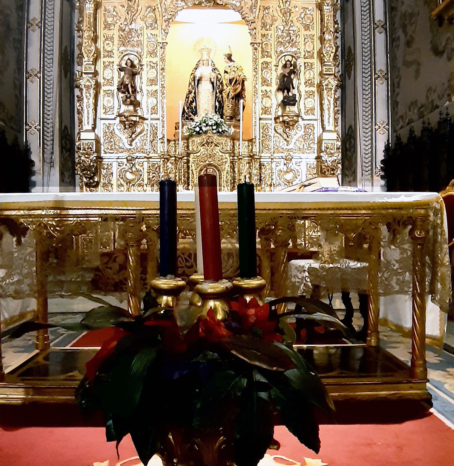 Horarios del templo y misas en Navidad