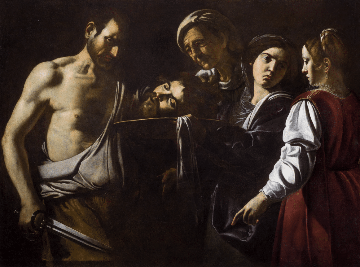 Salomé con la cabeza del Bautista