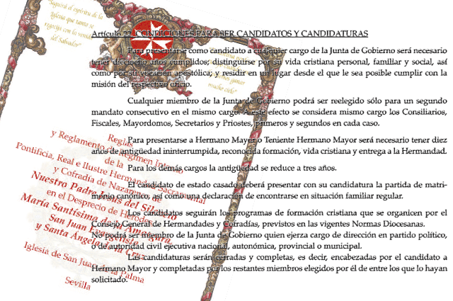 Presentada una única candidatura a las elecciones del 5 de octubre