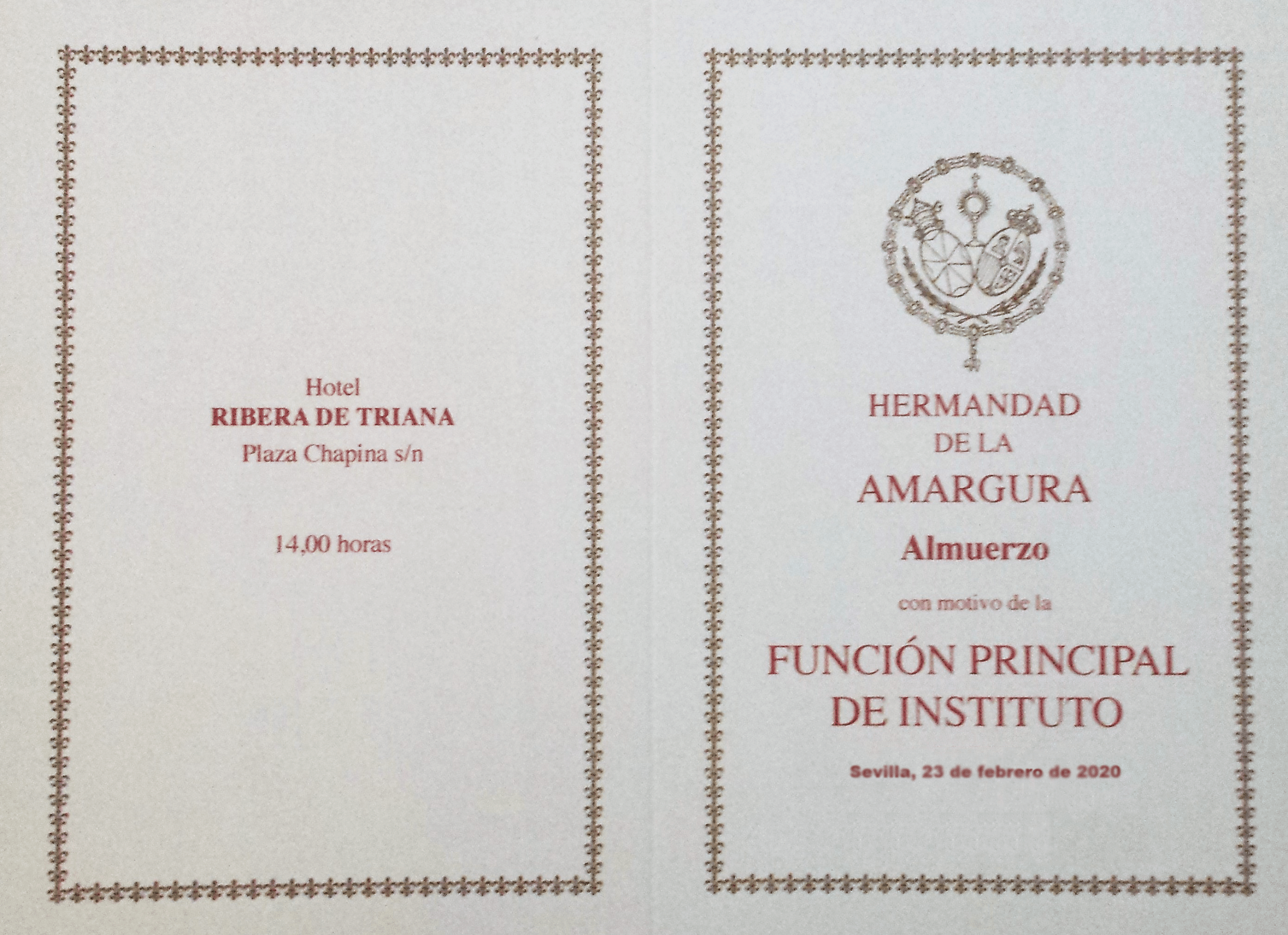 Almuerzo de Hermandad