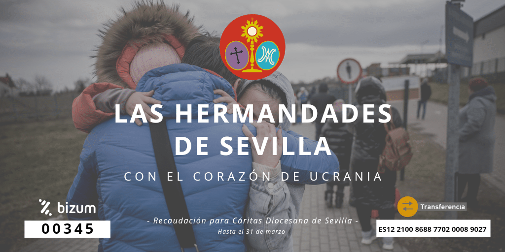 El Consejo de Hermandades se suma a la ayuda al pueblo ucraniano con una campaña solidaria