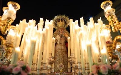 Procesión de regreso a San Juan de la Palma
