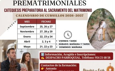 Cursos prematrimoniales de la Parroquia
