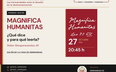 Comienza el ciclo «Las hermandades ante el desafío de la deshumanización»