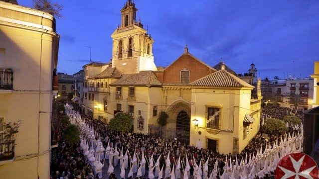 SEVILLA. 20-MARZO-2016. SEMANA SANTA , DOMINGO DE RAMOS, SALIDA DE LA AMARGURA Y NUESTRO PADRE JESUS DEL SILENCIO EN EL DESPRECIO DE HERODES. FOTO : RAUL DOBLADO. ARCHSEV Domingo-de-Ramos-2016