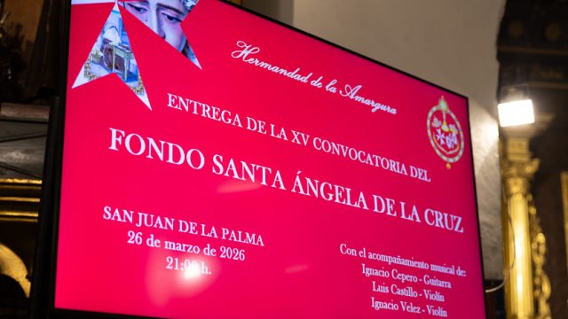 Hdad Amargura - Fondo Santa Ángela de la Cruz 2026 (Jaime Rodríguez)