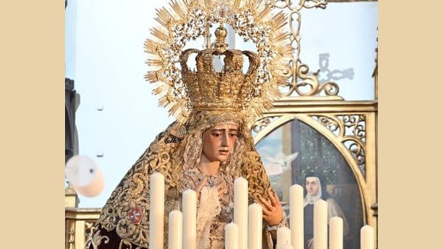 Procesión de regreso a San Juan de la Palma